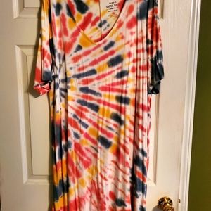 Torrid Tie dye dress